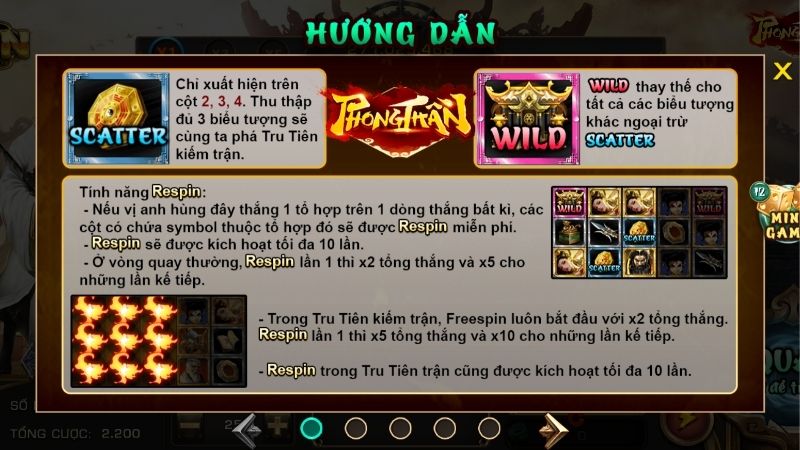 Hướng dẫn chơi Phong Thần IWIN cơ bản