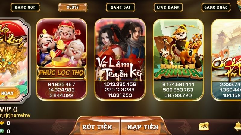 Kungfu Panda là trò chơi slot IWIN hot nhất hiện nay