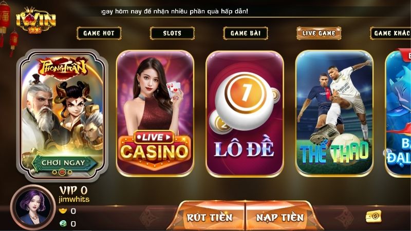 Lưu ý khi rút tiền online tại IWIN