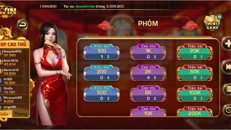 Phỏm IWIn có gì hấp dẫn?