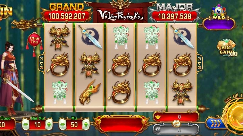 Slot Võ Lâm Truyền Kỳ cực hấp dẫn